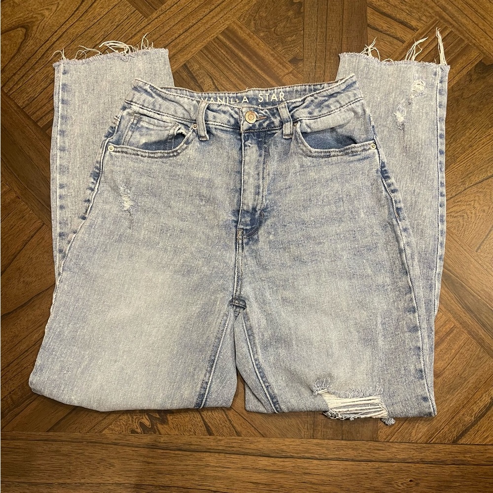 Vanilla Star Hi-Rise Mom Jeans